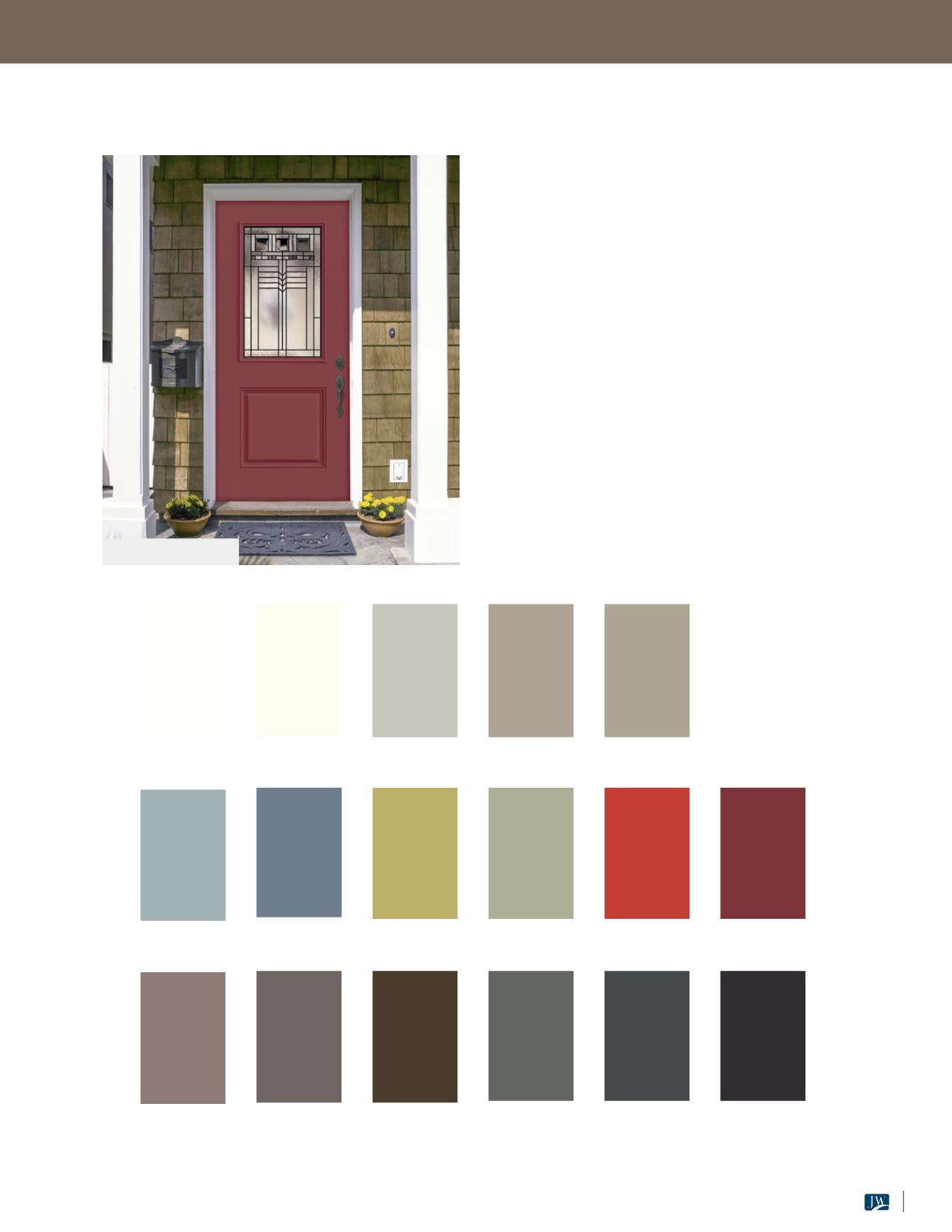 Jeld Wen Door Color Chart