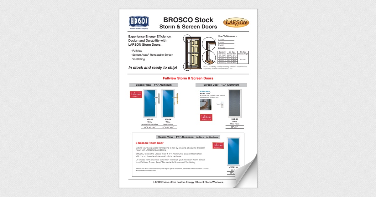 Brosco Wood Screen Doors | Edu.svet.gob.gt